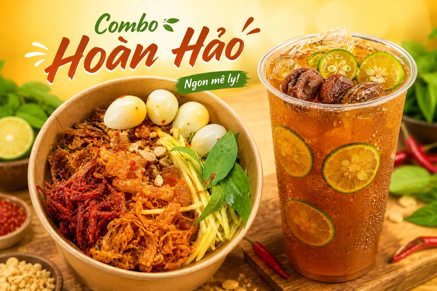 Hình ảnh Bánh Tráng Trộn - Trà Tắc Xí Muội - Trịnh Đình Trọng