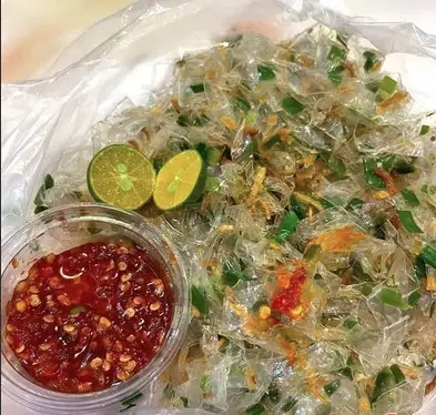Hình ảnh Trộn ps mỡ hành chấm ớt rim