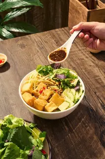 Hình ảnh Bún nước tương đậu hủ
