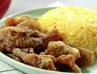 Hình ảnh Cơm chiên da gà
