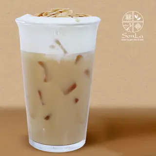 Hình ảnh Trà sữa Olong khói hạnh nhân