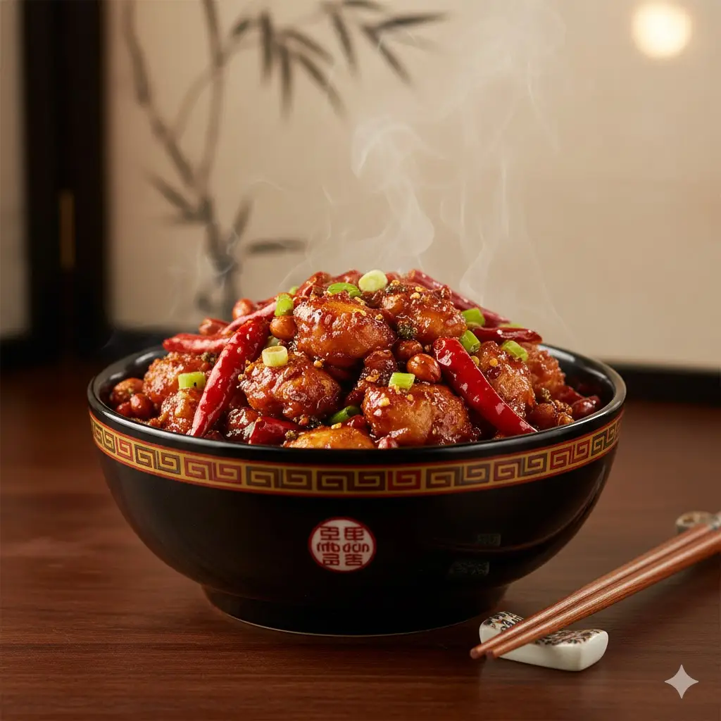 Hình ảnh Gà xào kiểu Sơn Đông - con - 山东炒鸡 - 只