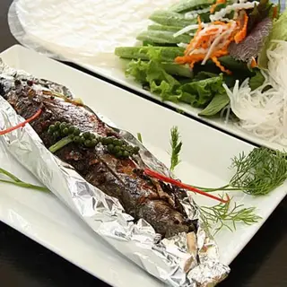 Hình ảnh Cá saba nướng giấy bạc