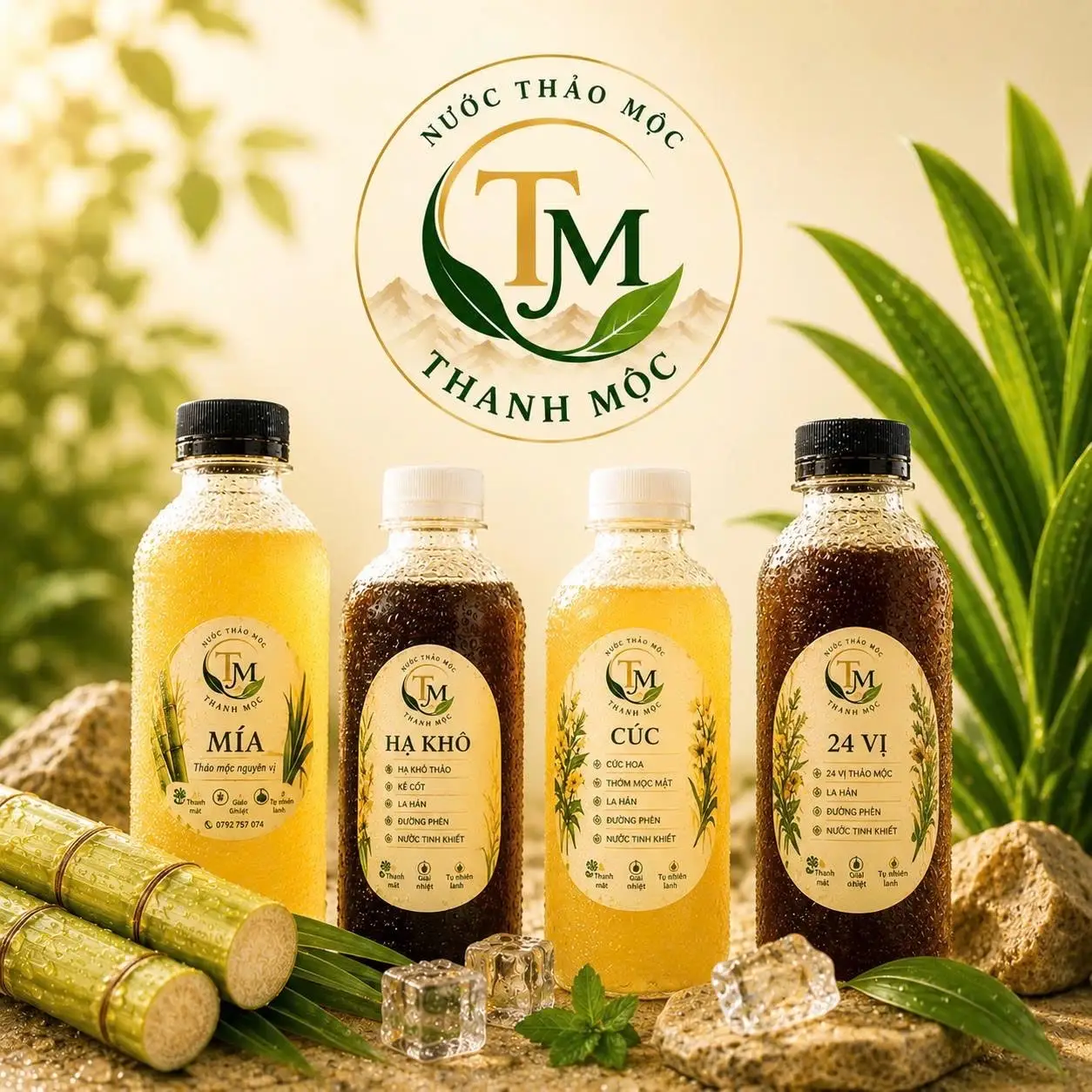 Hình ảnh THANH MỘC - Herbal Drinks - Nước Sâm Mát Thảo Mộc Mía - Trần Hưng Đạo