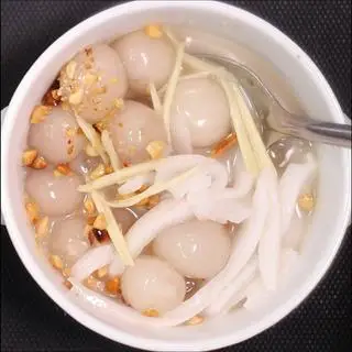 Hình ảnh Chè bột lọc nhân dừa nhân đậu
