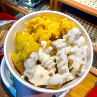 Hình ảnh Gà rán xốt Hàn Quốc mix tok
