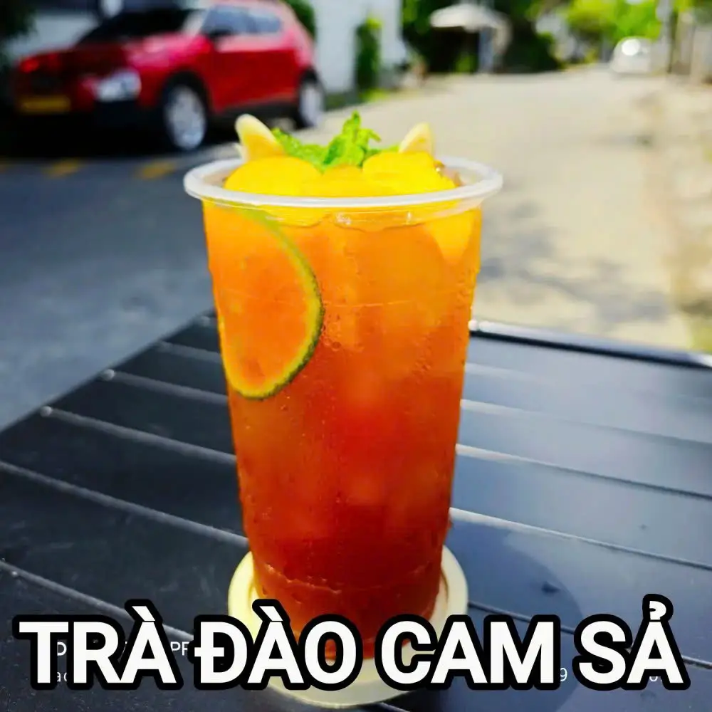 Hình ảnh Trà đào cam sả