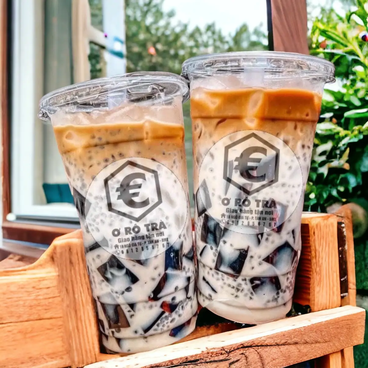 Hình ảnh Sương sáo sữa dừa cà phê