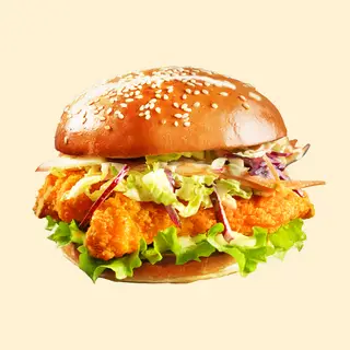 Hình ảnh Burger gà giòn