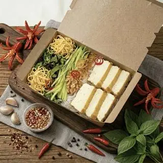 Hình ảnh Bún Nước Tương Đậu Hũ Chay