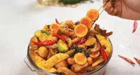 Hình ảnh Trứng gà non sốt Thái