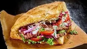 Hình ảnh Bánh mì kebab tam giác
