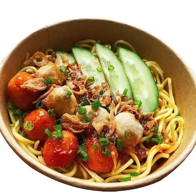 Hình ảnh Mì trộn cá viên