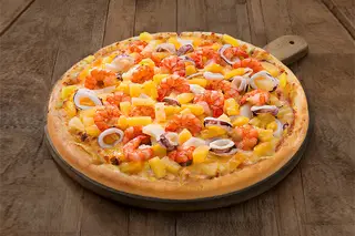 Hình ảnh Pizza hải sản nhiệt đới