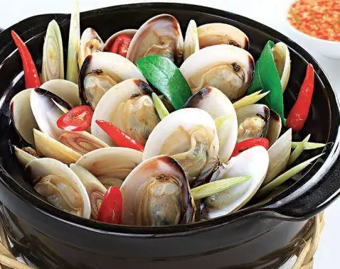 Hình ảnh Ngao trắng hấp sả