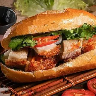 Hình ảnh Bánh mì heo quay
