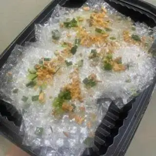 Hình ảnh Bánh tráng vuông mỏng trộn mỡ hành - hành phi nhà làm