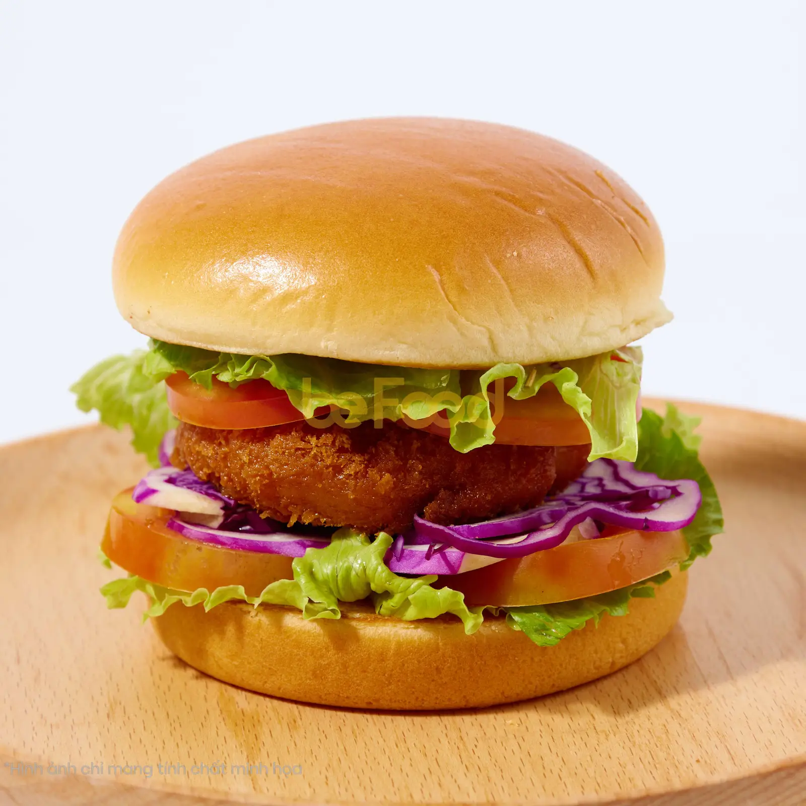 Hình ảnh Burger bò - gà