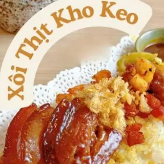 Hình ảnh Xôi thịt kho keo