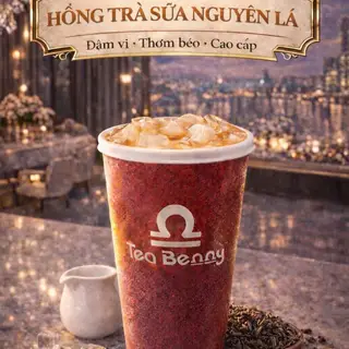 Hình ảnh Hồng trà sữa nguyên lá