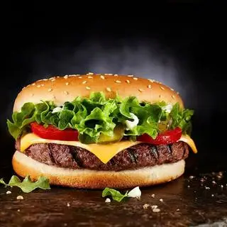 Hình ảnh Hamburger bò