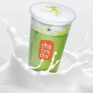 Hình ảnh Latte Thái xanh lạnh - cold Thai green latte