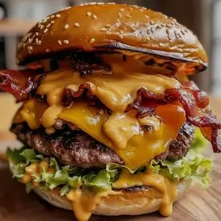 Hình ảnh Burger bò premium - beef premium