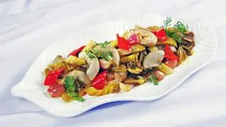Hình ảnh Lòng xào dưa
