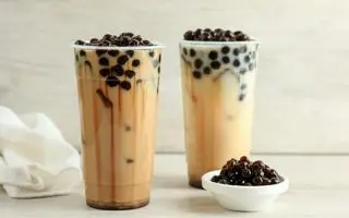 Hình ảnh Trà sữa sen lài