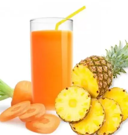 Hình ảnh Nước ép thơm - cà rốt