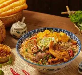 Hình ảnh Bún riêu cua tóp mỡ đầy đủ