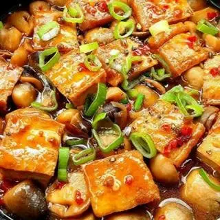 Hình ảnh Đậu kho nấm chay