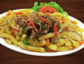 Hình ảnh Nui xào bò
