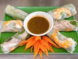 Hình ảnh Combo 5 cuốn gỏi tôm và tai heo
