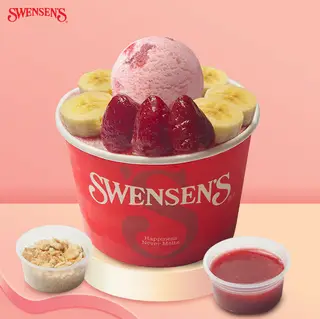 Hình ảnh Bingsu Deli Kem Dâu Tươi & Chuối (01 Viên Kem Bên Trong)