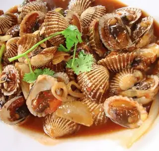 Hình ảnh Sò huyết rang muối