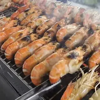 Hình ảnh 5 Tôm càng xanh nướng mọi 