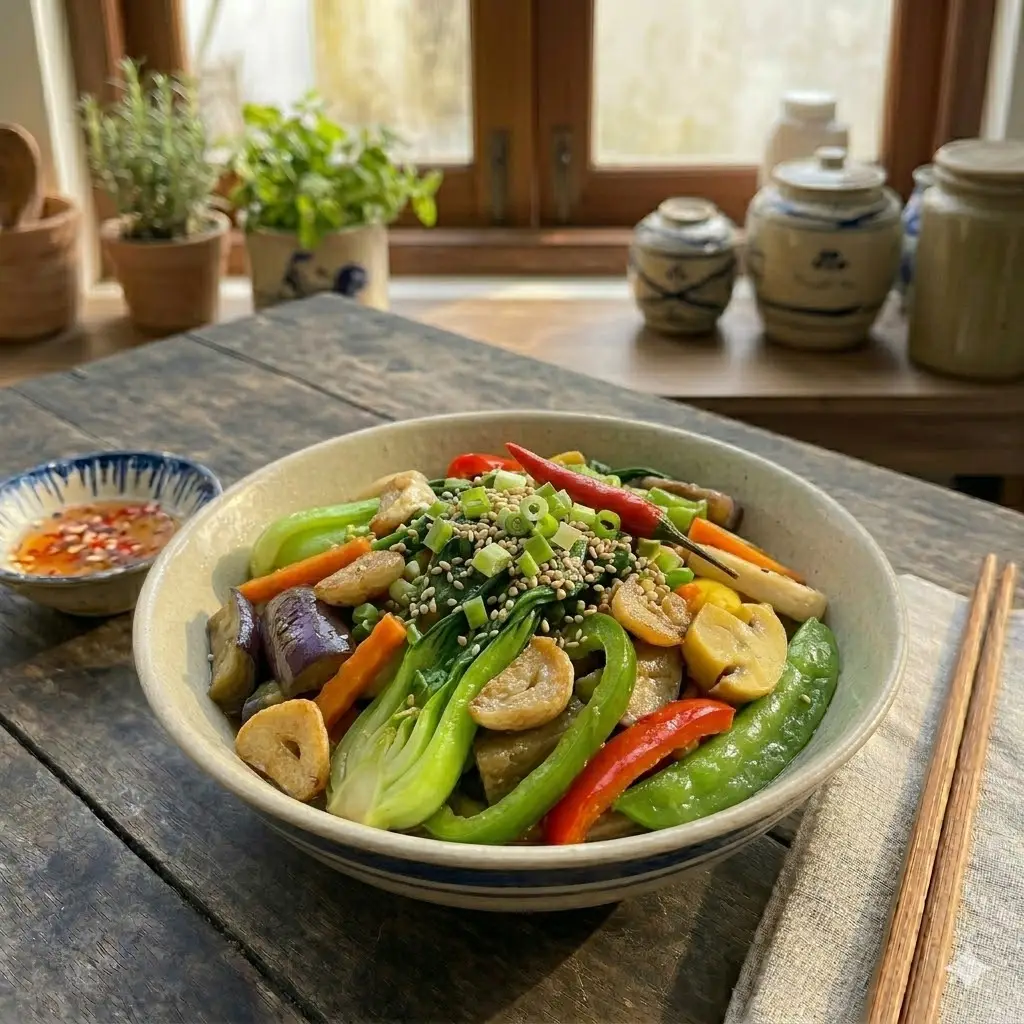 Hình ảnh Topping rau củ