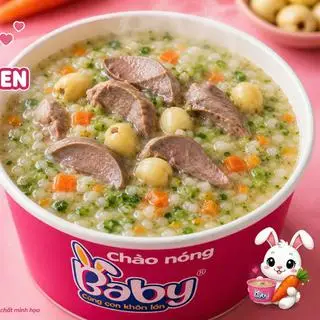 Hình ảnh Cháo Tim Hầm Hạt Sen