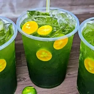 Hình ảnh Trà tắc Thái xanh thạch aiyu