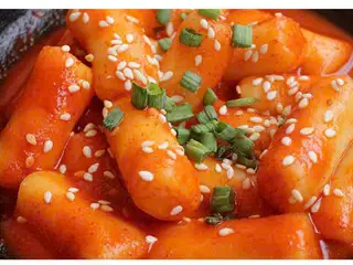 Hình ảnh Tokbokki nhân phô mai