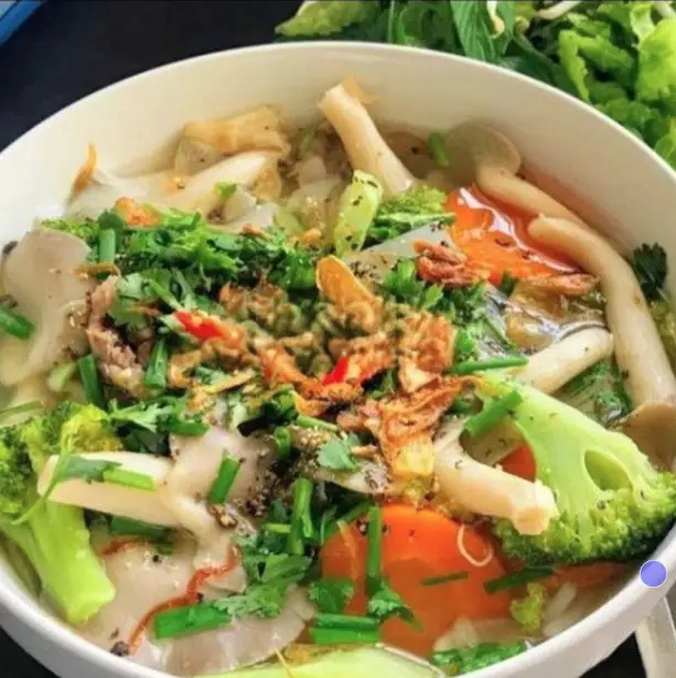 Hình ảnh Bánh canh bột lọc chay