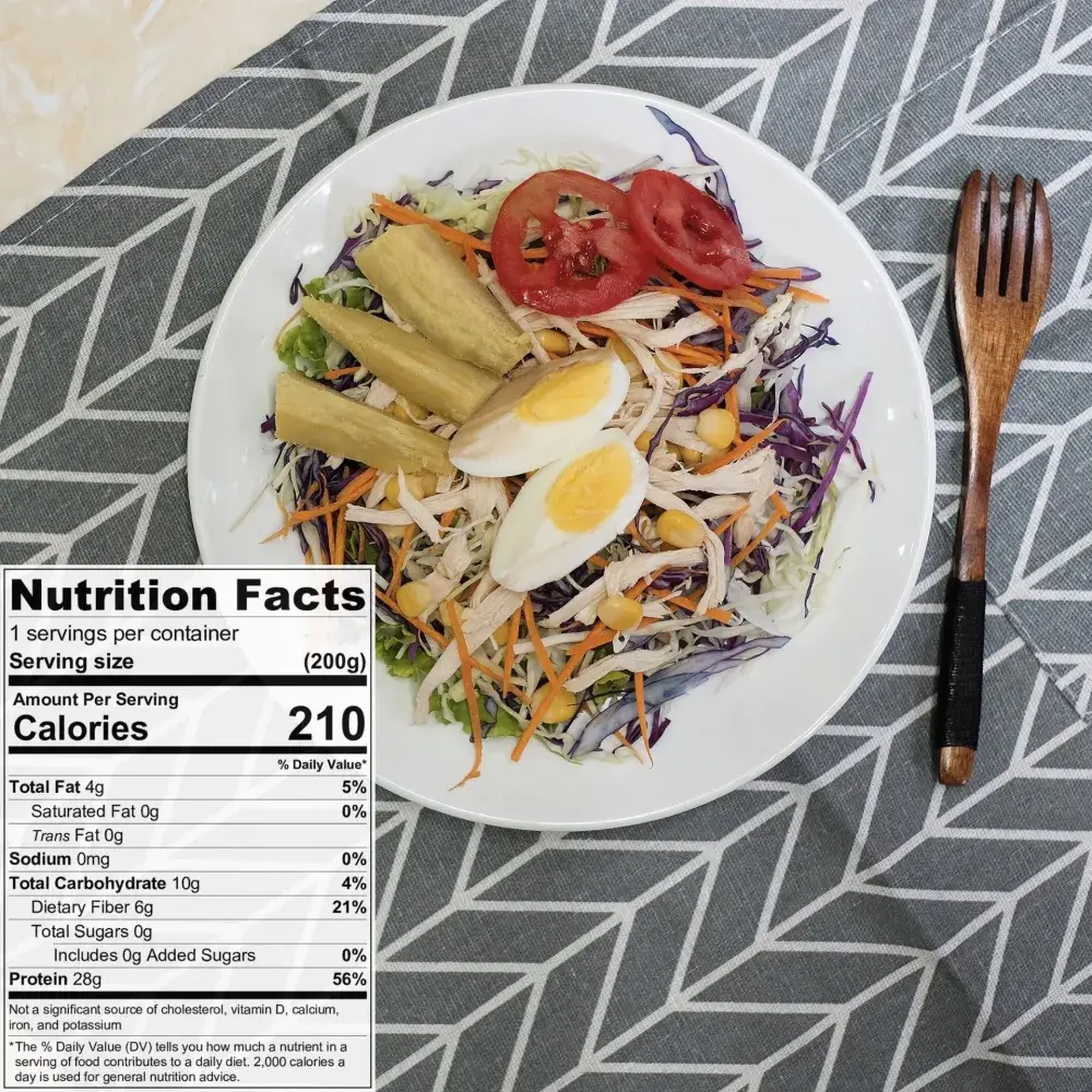 Hình ảnh Salad Ức Gà Xé