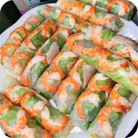 Hình ảnh GỎI CUỐN HOÀNG GIA - Võ Văn Kiệt