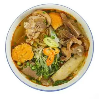 Hình ảnh Bún bò chả - viên