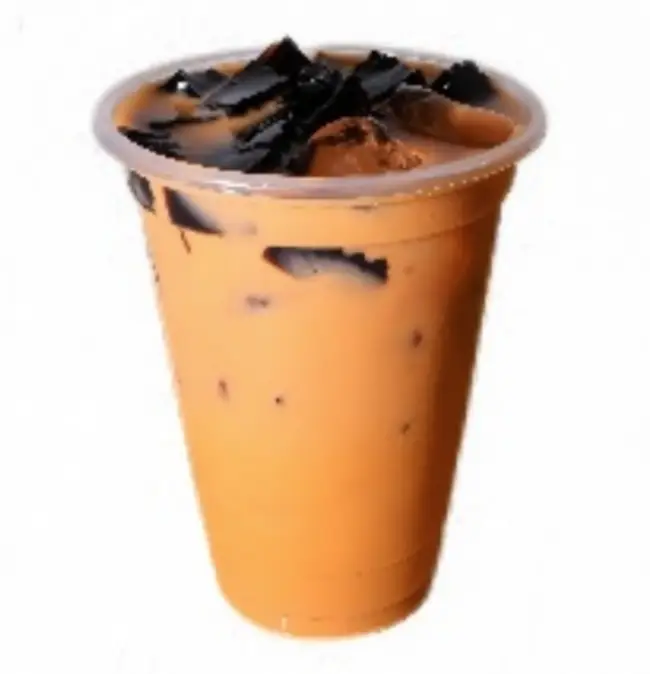 Hình ảnh Trà sữa Thái đỏ thạch đen