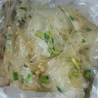 Hình ảnh Bánh tráng trộn mỡ hành