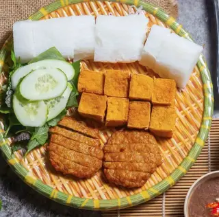 Hình ảnh Bún đậu chả cốm