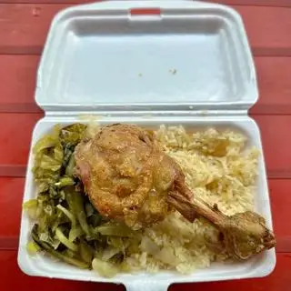 Hình ảnh Cơm đùi gà