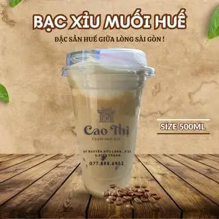 Hình ảnh Bạc xỉu muối Huế size lớn - ly 500ml